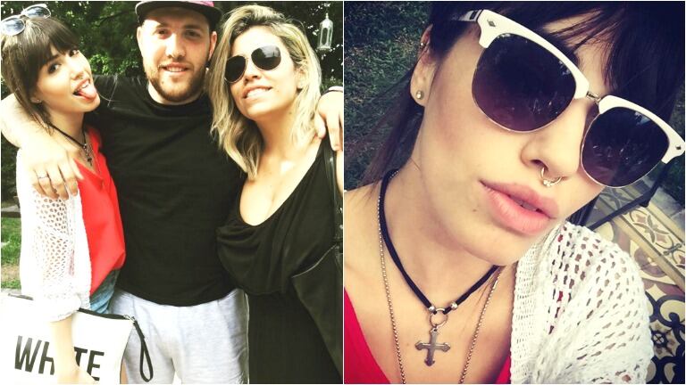 El piercing rockero de Lali Espósito en el septum (Fotos: Instagram)