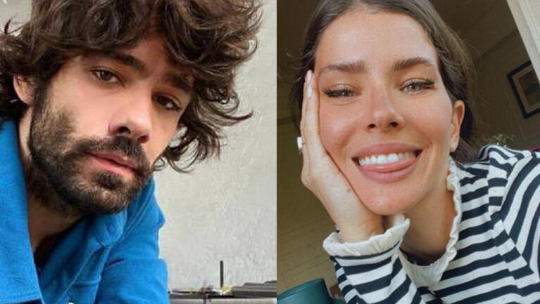 El piropo de China Suárez a Armando Mena Navareño, el español con el que tuvo un romance en Madrid.