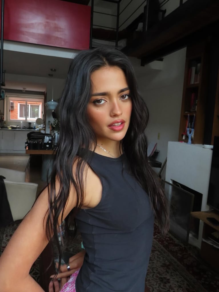 El piropo de Colapinto a su novia Maia Reficco que se hizo viral (Foto de Instagram)
