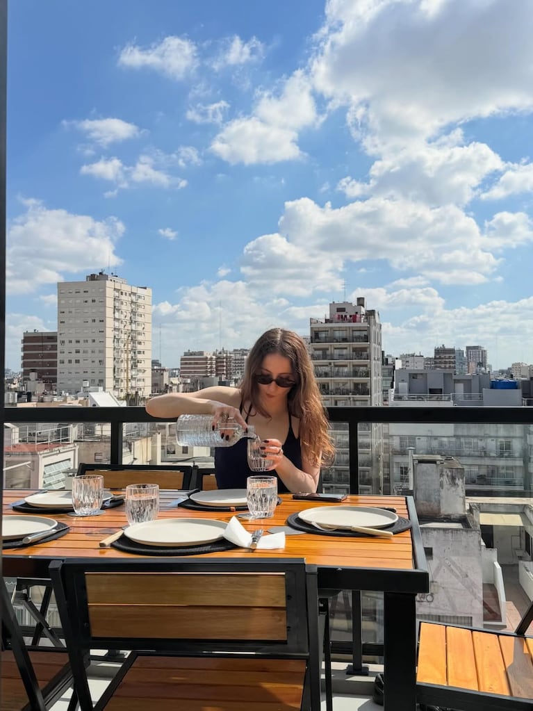 El piropo de Colapinto a su novia Maia Reficco que se hizo viral (Foto de Instagram)