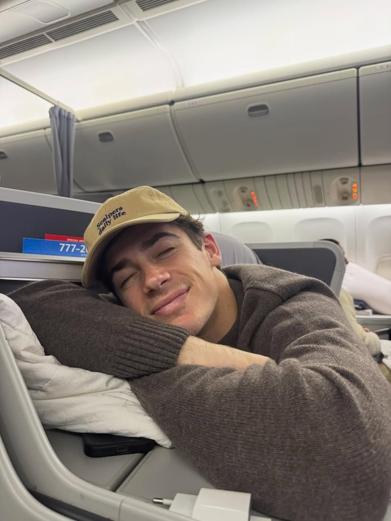 El piropo de Colapinto a su novia Maia Reficco que se hizo viral (Foto de Instagram)