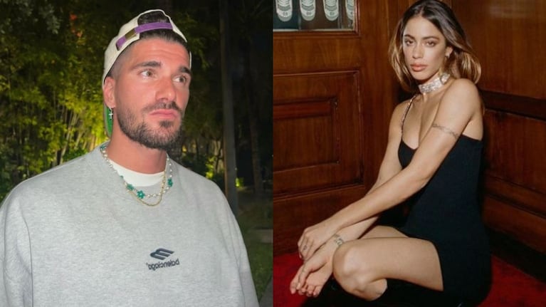 El piropo de Rodrigo de Paul a Tini Stoessel tras despertar suspiros con sus posteos en las redes (Fotos: Instagram)