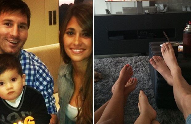 El plan familiar en un día de lluvia de Lionel Messi (Foto: Instagram)