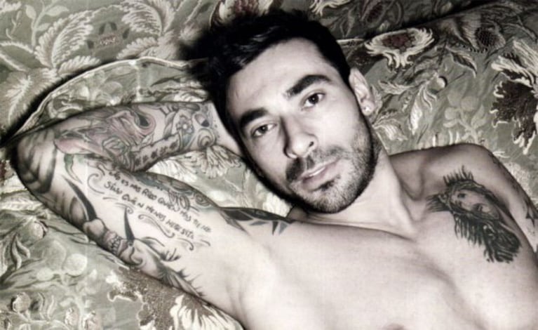 El Pocho Lavezzi, uno de los futbolistas más tatuados (Foto: Web). 