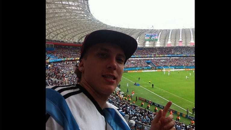 El Polaco en el Mundial de Brasil (Foto: Twitter)