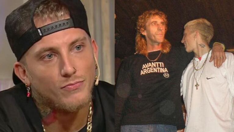 El Polaco recordó a su papá con una dulce foto retro.