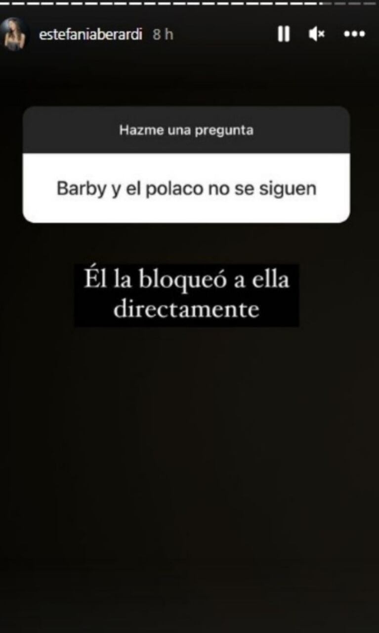 El Polaco y Barby Silenzi atravesarían una nueva crisis: fuerte gesto de él en Instagram