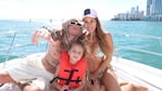 El Polaco y Barby Silenzi disfrutan de unas vacaciones de lujo en Miami. Crédito: Instagram