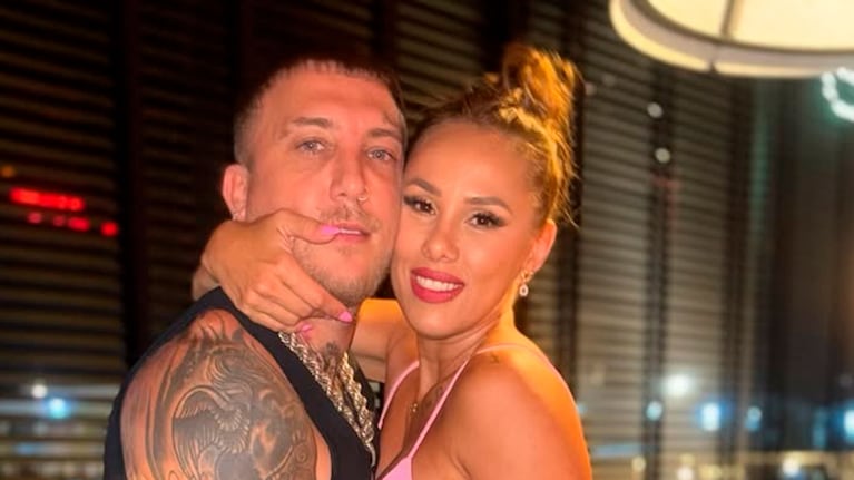 El Polaco y Barby Silenzi. (Foto: @barbysilenzi1)