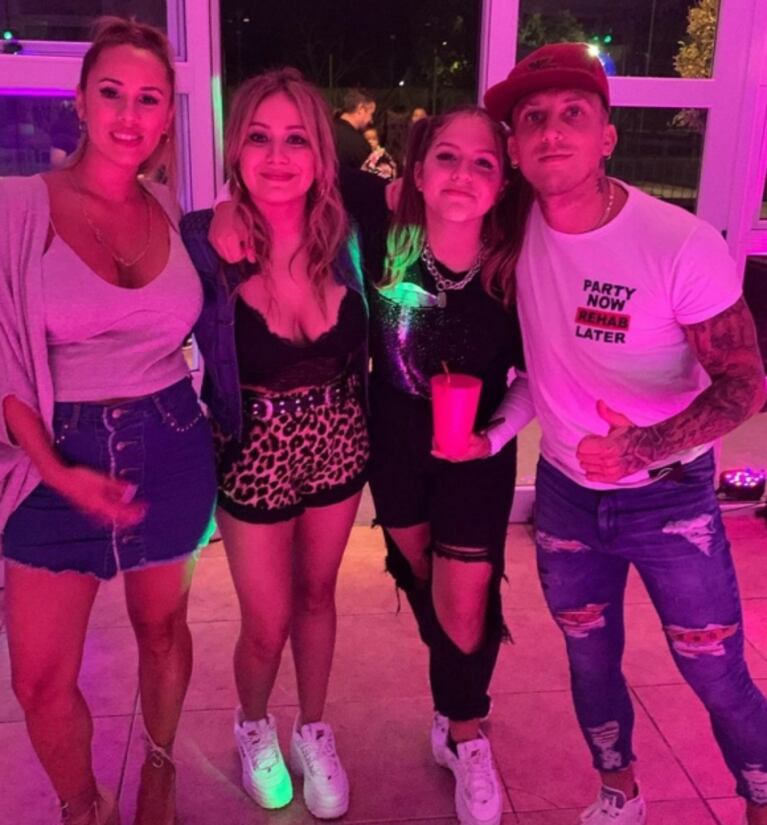 El Polaco y Barby Silenzi fueron al cumple de Karina La Princesita, en medio del escándalo con Valeria Aquino
