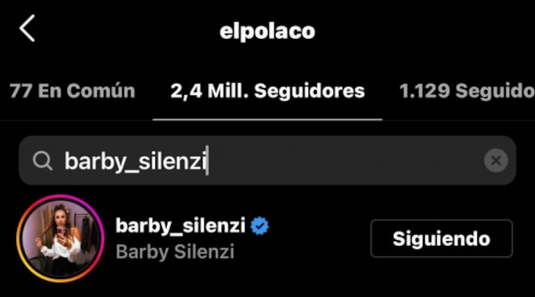 El Polaco y Barby Silenzi se reconciliaron: "Se volvieron a seguir en las redes, están juntos"