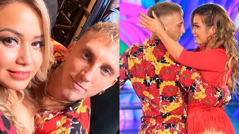 El Polaco y Karina brillaron en el Bailando 2019 y dejaron todo en la salsa de a tres.