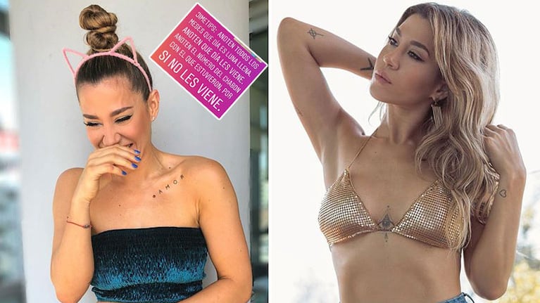 El polémico consejo de Jimena Barón: Anotá el teléfono con el que estuvieron por si no se les viene