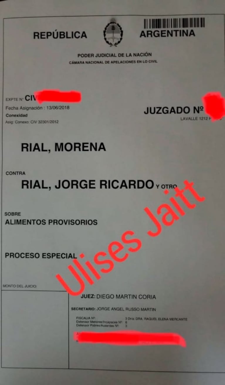 El polémico motivo por el que Morena llevará a juicio a Jorge Rial en plena guerra