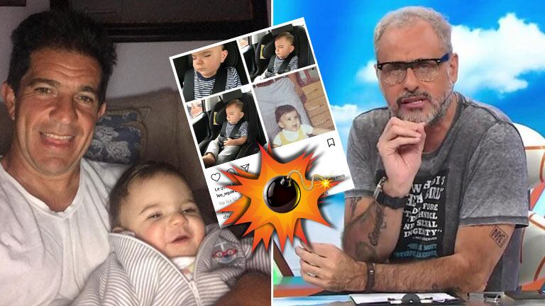 El polémico y desafortunado mensaje del marido de Amalia Granata contra Jorge Rial, defendiendo su paternidad de Roque...