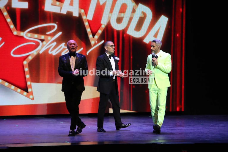 El Pollo Álvarez, Fabián Medina Flores y Claudio Cosan (Foto: Movilpress)
