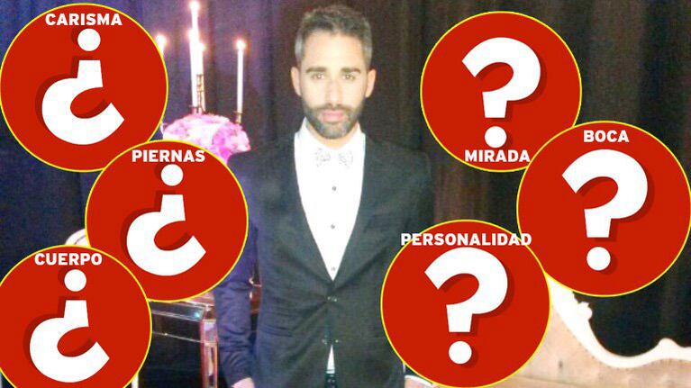 El Pollo Álvarez reveló que características físicas (y todas de famosas argentinas) debería tener su mujer ideal (Fotos: revista Gente y Web)