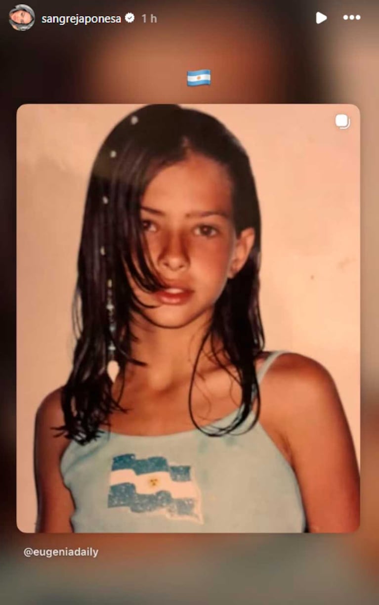El posteo de China Suárez tras la victoria de la Selección Argentina (Foto: Instagram)