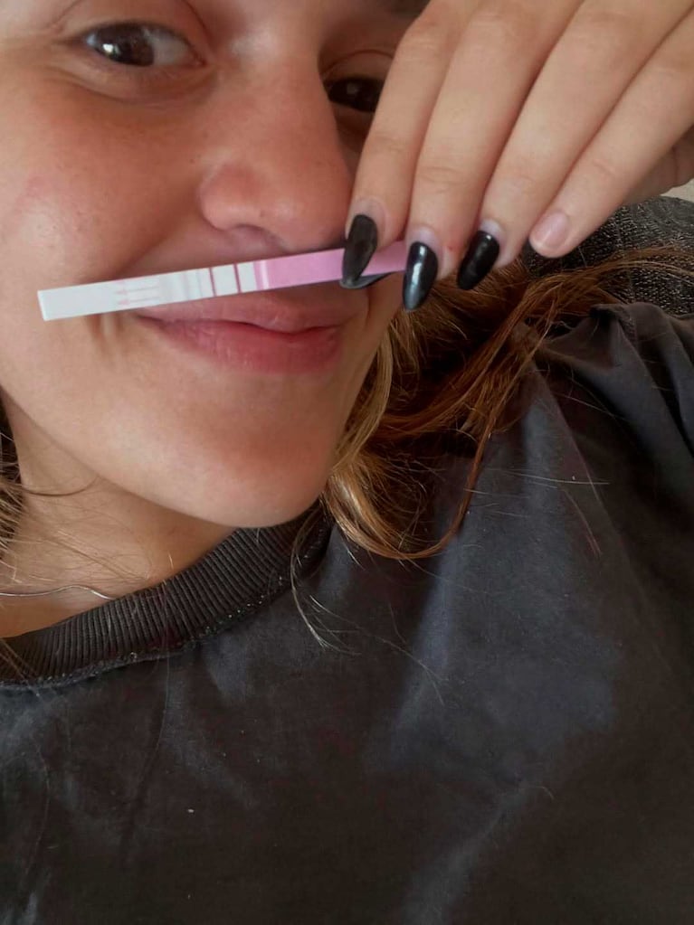 El posteo de Guadalupe Antón anunciando su embarazo (Foto: Instagram @guadalupeantonok)