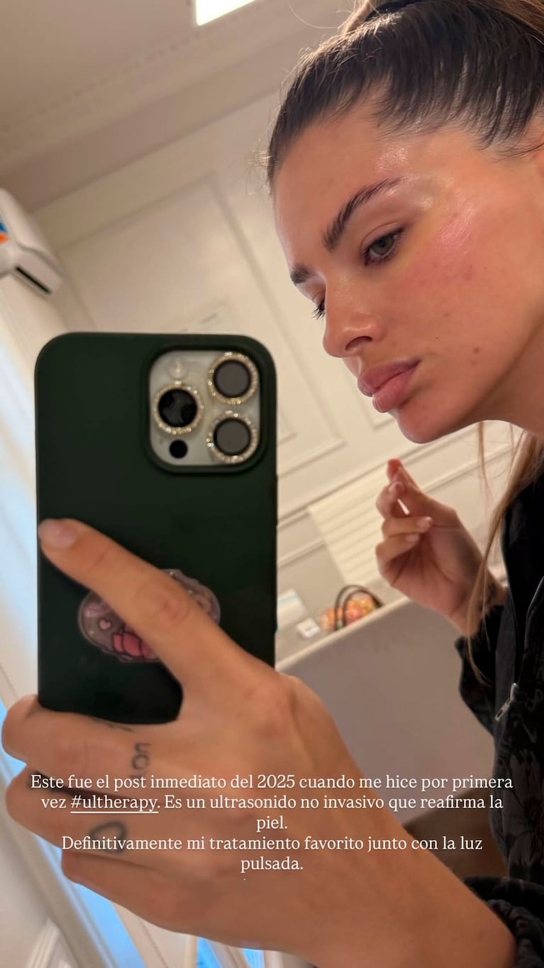 El posteo de la China Suárez en medio de los rumores de crisis con Mauro Icardi (Capturas de Instagram)
