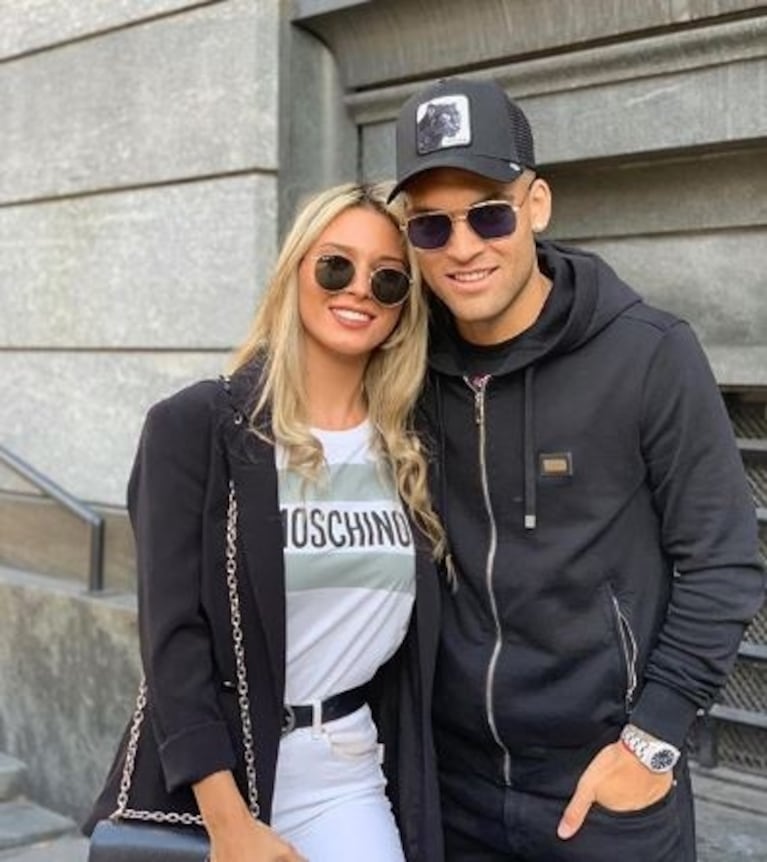 El posteo de Lautaro Martínez con su novia, luego de que Sol Pérez blanqueara su romance fallido con el jugador