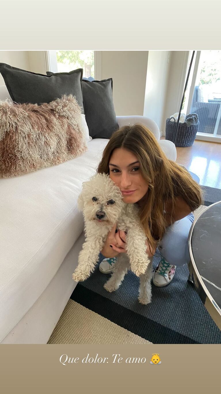 El posteo de Lola Latorre para su perro Totó  (Foto: Instagram @lolitalatorre)