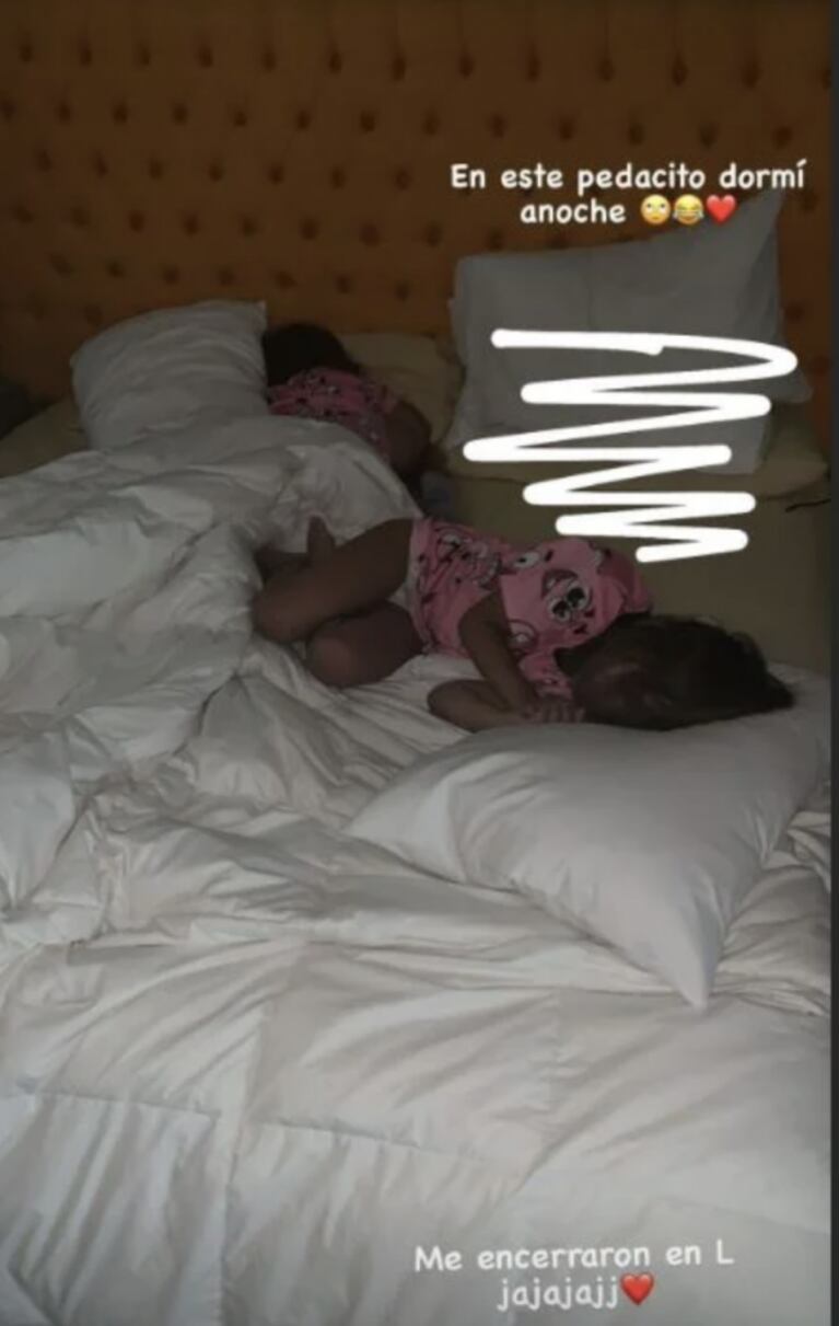 El posteo de Matías Defederico junto a sus hijas, tras el escándalo con Cinthia Fernández por su nueva novia: "Así dormí anoche"