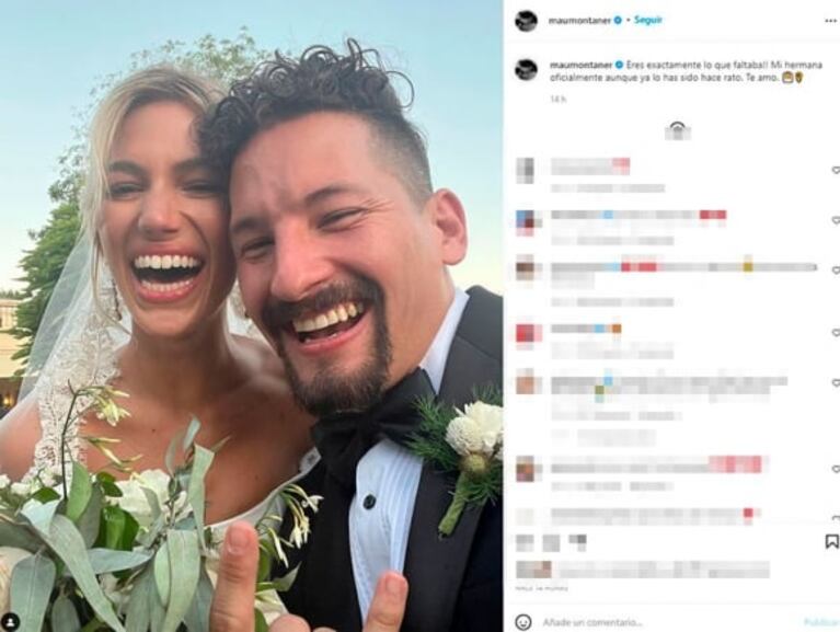 El posteo de Mau Montaner que emocionó hasta las lágrimas a Stefi Roitman: "Mi hermana"
