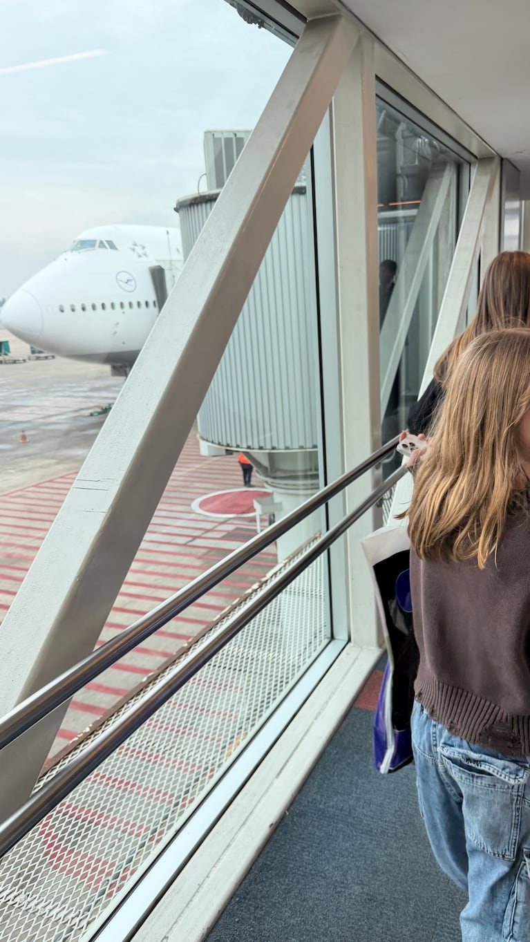 El posteo de Wanda Nara antes de su viaje a Milán. Foto: Instagram wanda_nara