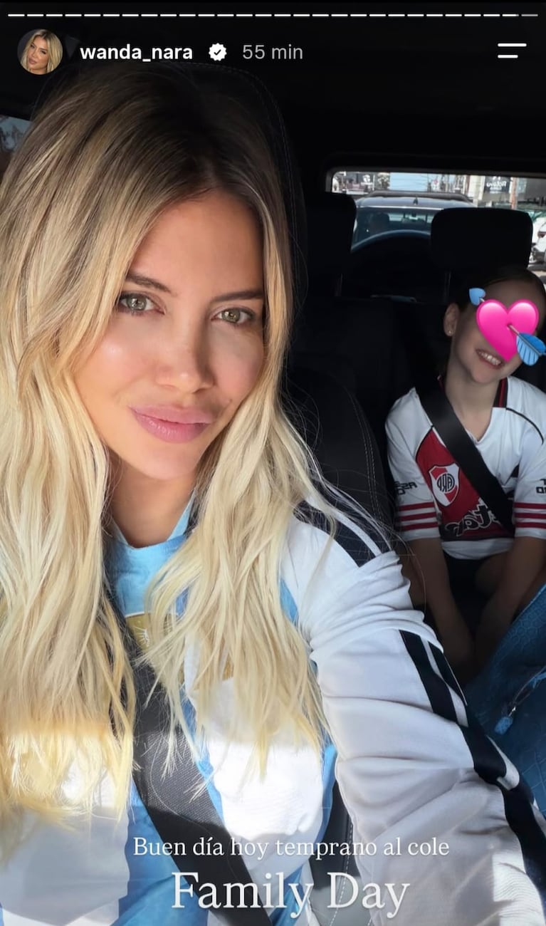 El posteo de Wanda Nara tras la publicación de Mauro Icardi (Foto: Instagram/@wanda_nara).