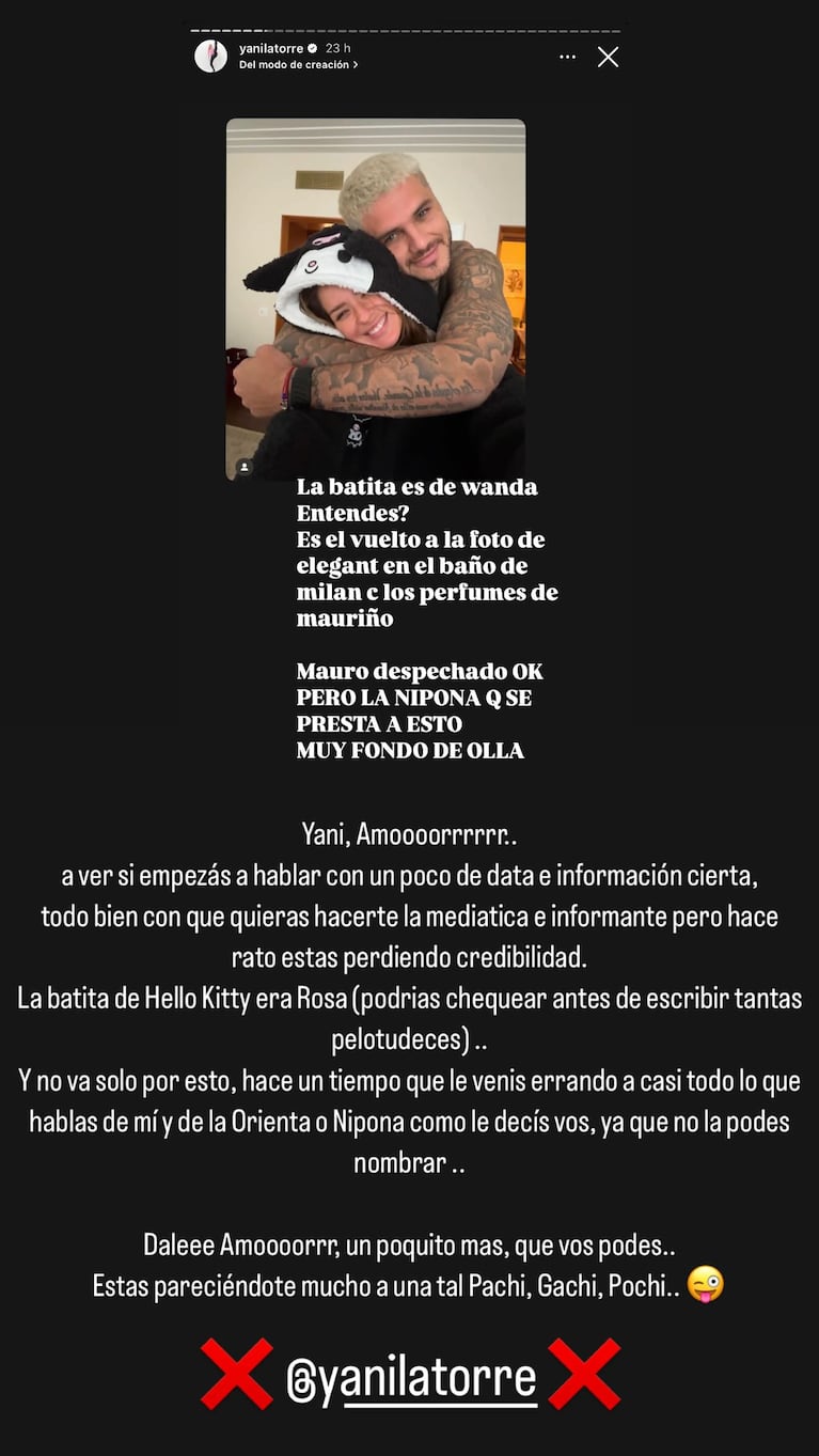 El posteo del futbolista, sin filtro.