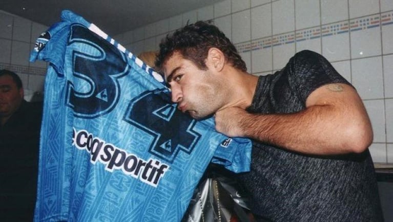 El Potro Rodrigo era fan de Belgrano de Córdoba.