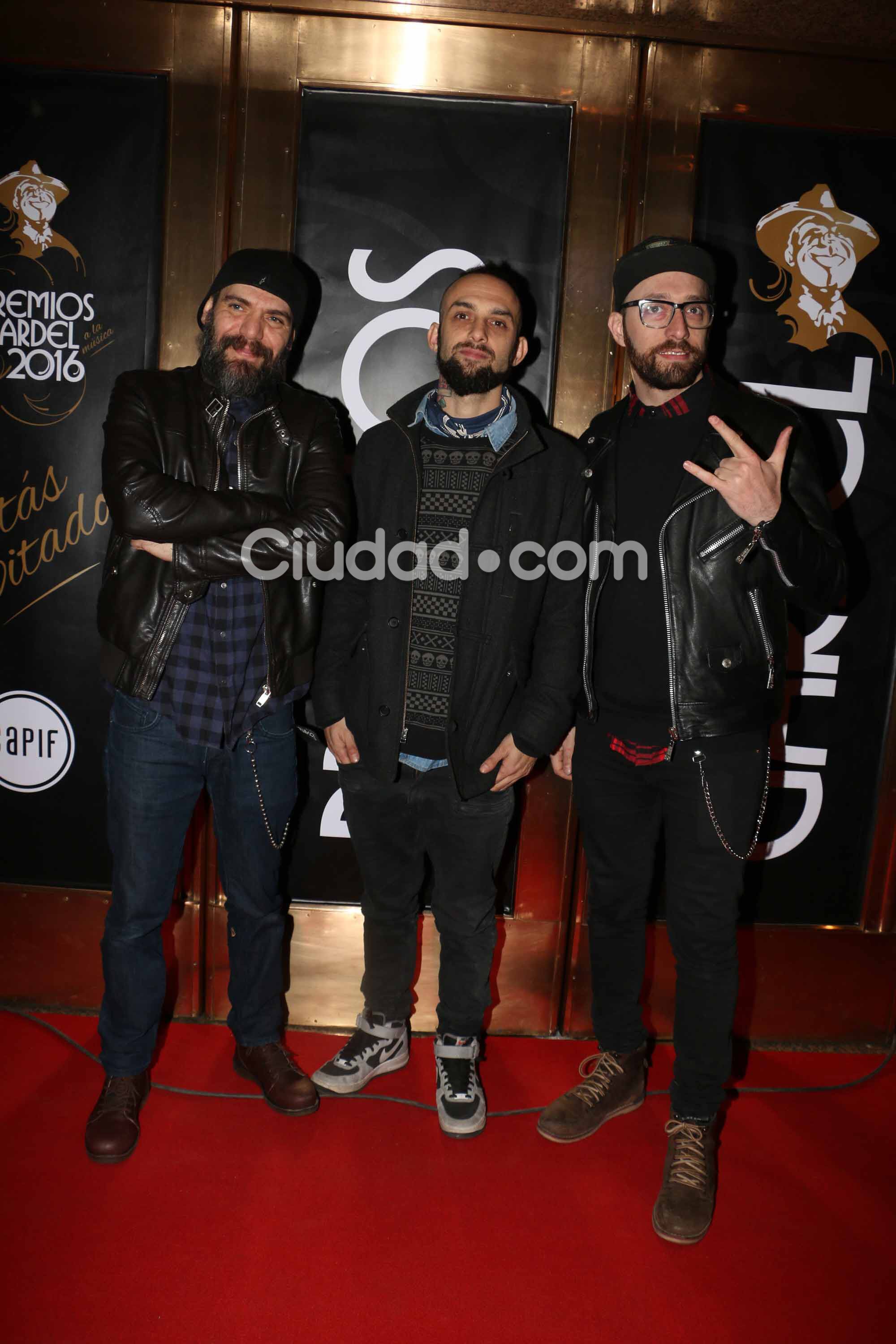 El power trío Carajo. (Foto: Movilpress)