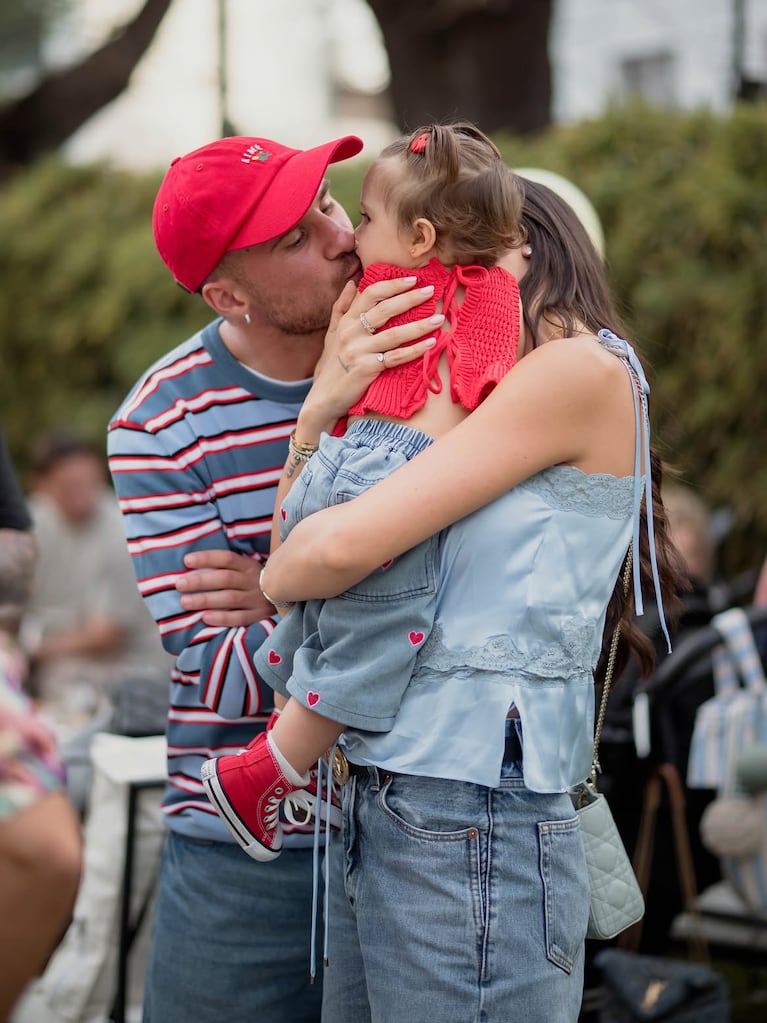 El primer cumpleaños de Alaia, la hija de Alexis y Ailén (Foto: Instagram @alemacallister)