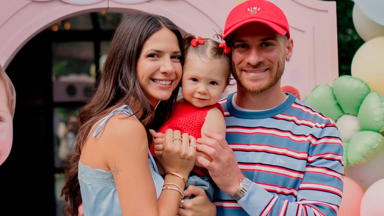 El primer cumpleaños de Alaia, la hija de Alexis y Ailén (Foto: Instagram @alemacallister)