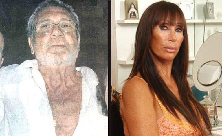 El primer marido de Moria Casán también fue muy duro con ella.