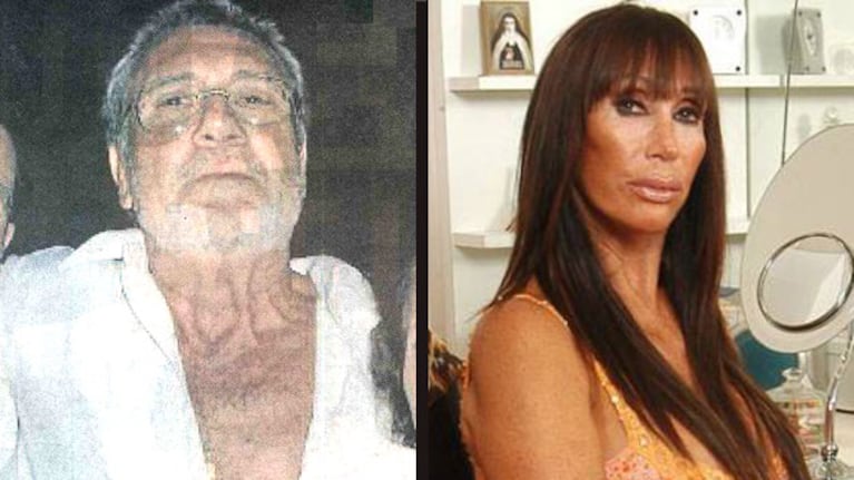 El primer marido de Moria Casán también fue muy duro con ella.