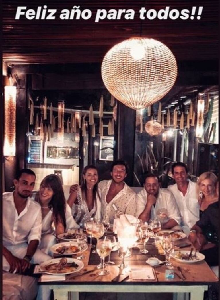 El primer posteo de Pico Mónaco con Pampita en Instagram, tras su reconciliación: "Bienvenido 2019"