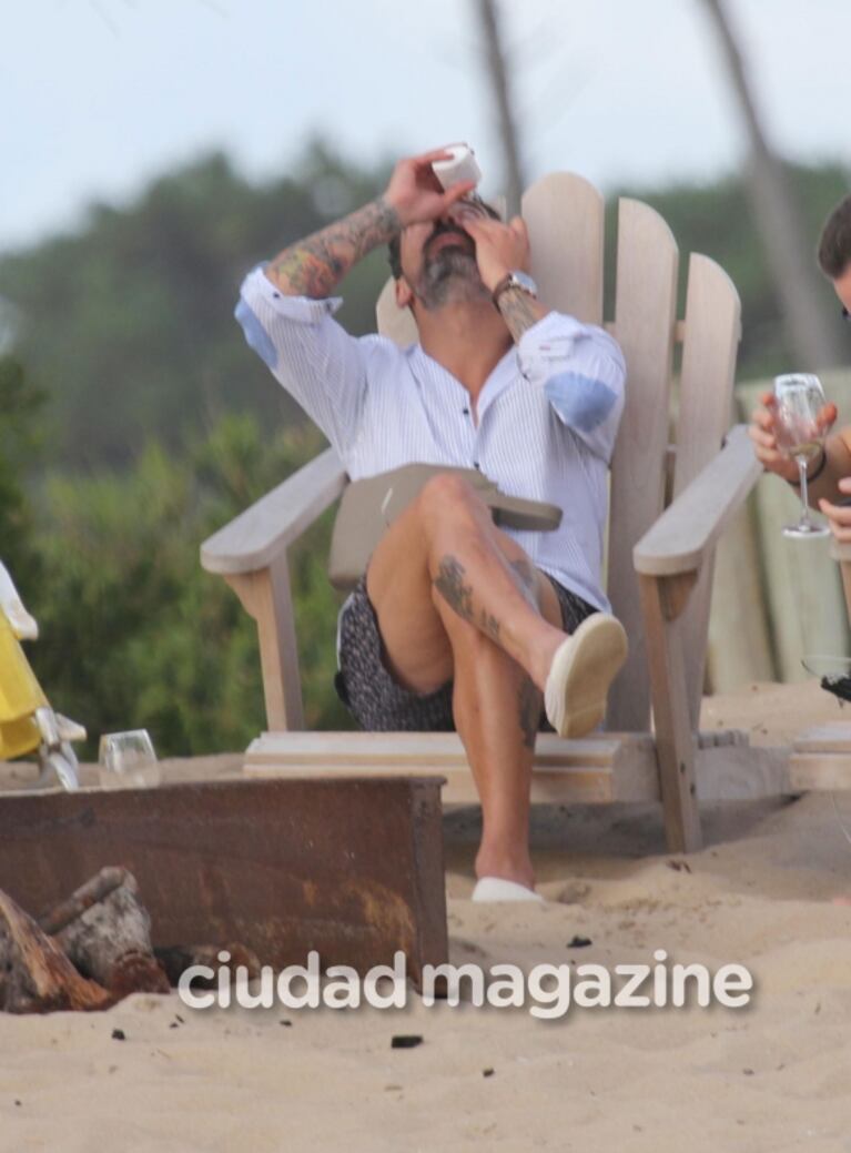 El primer verano de soltero de Pocho Lavezzi en Punta del Este: detalles del encuentro con Yanina Screpante