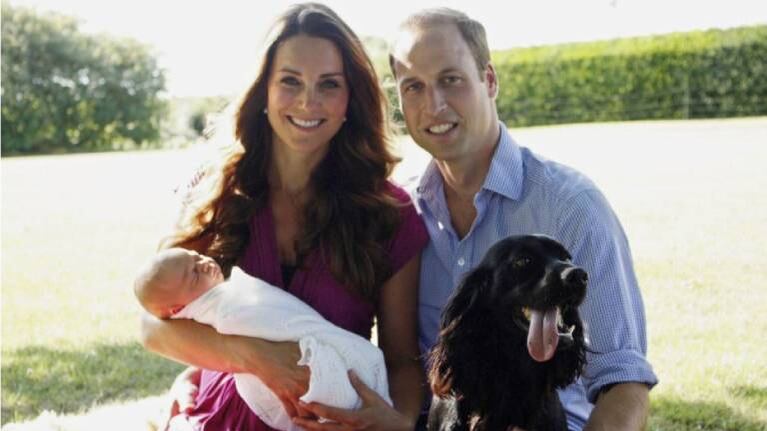 El príncipe Guillermo y Kate Middleton dan la bienvenida a un nuevo integrante de su familia
