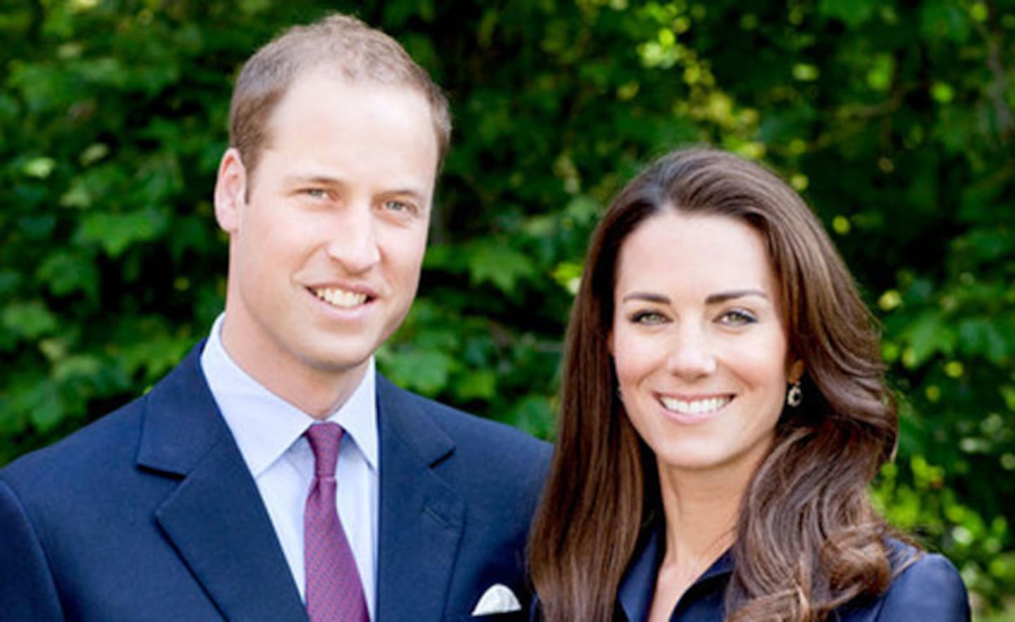 El príncipe William y Kate Middleton, felices por la llegada de la niña (Foto: Web). 