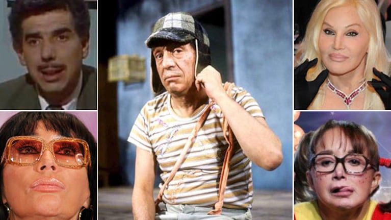 El profesor Jirafales, Susana Giménez, Moria Casán y la Chilindrina despidieron al Chespirito en Twitter. (Foto: web)