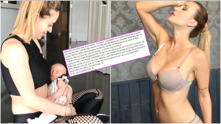 El profundo mensaje de Jésica Cirio, a un mes de que nazca su hija: Todas las mamás pasamos por esto y es importante...