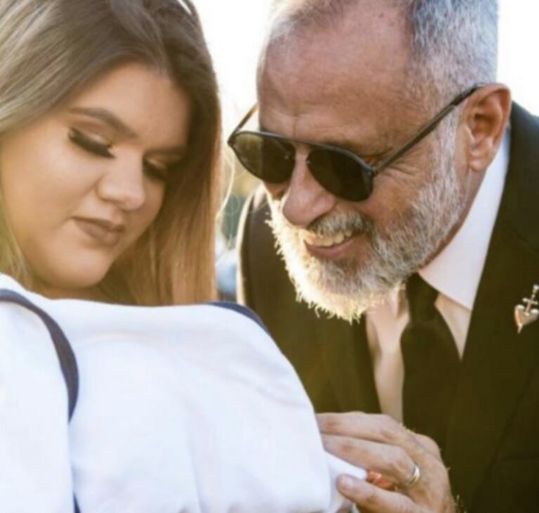 El profundo mensaje de Morena Rial a Jorge por el Día del Padre: "Sos el mejor papá y abuelo del mundo"
