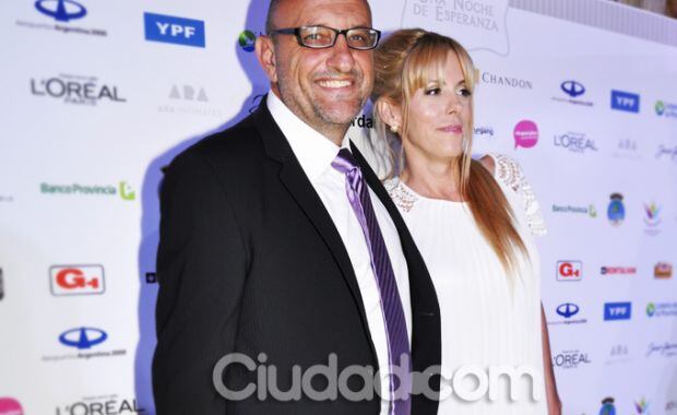 El Puma Goity y su mujer (Foto: Jennifer Rubio)