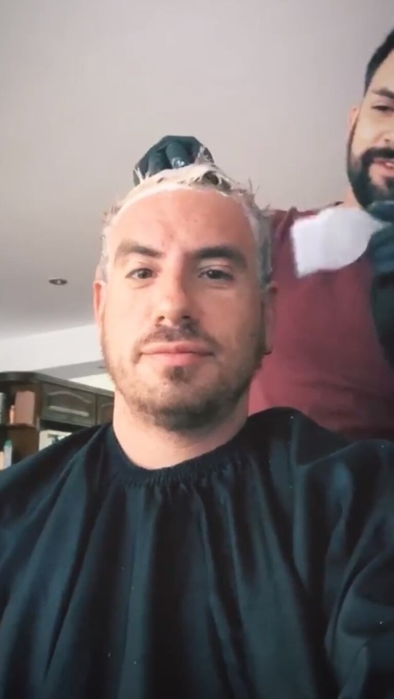 El radical cambio de look de Fede Bal: "Estoy volviendo al gris porque me gusta como me queda"