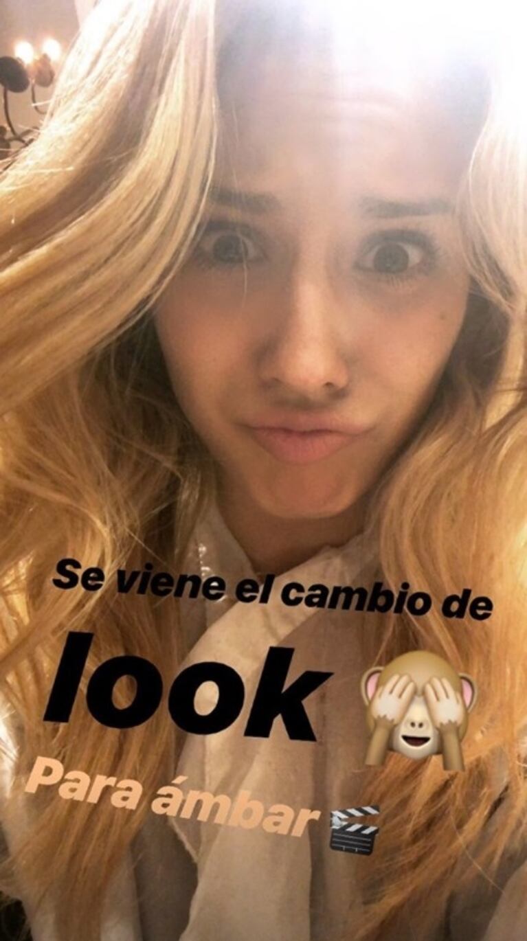 El radical cambio de look de Flor Vigna: se despidió del rubio y se puso extensiones para su próximo papel