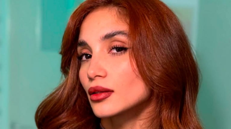 El radical cambio de look de Melody Luz: reflejos súper rubios y enormes rulos. Melody Luz (Foto: redes sociales).