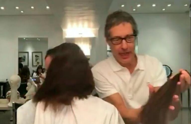 El radical cambio de look de Natalia Oreiro: el video con el que presentó su nuevo corte