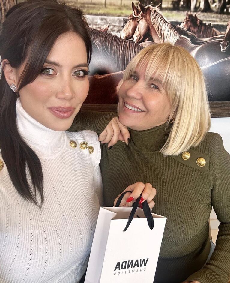 El radical cambio de look de Nora Colosimo, la madre de Wanda Nara